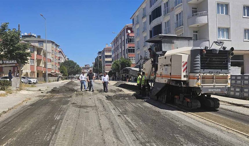 O meşhur sokakta çalışmalar başlıyor