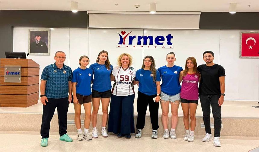Çerkezköy Voleybol Akademisi Spor Kulübü'nden İrmet'e Ziyaret