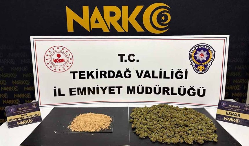 Arabanın motor kısmında narkotik madde ele geçirildi