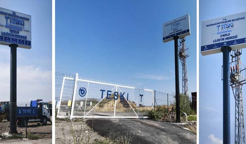 TESKİ'den 11 ilçeye lojistik dönüşüm hamlesi