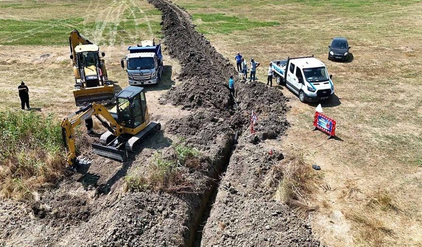30 yıllık su sorunu 1 haftada çözüldü