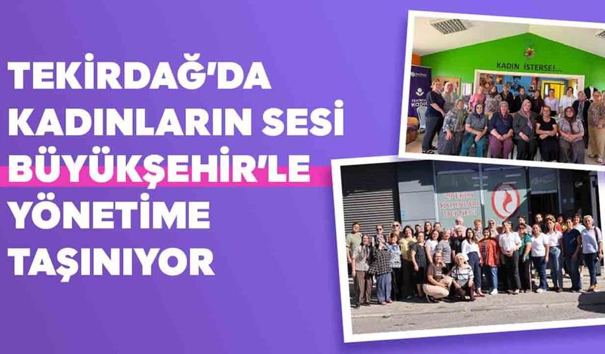 Kadınların sesi 11 ilçede yükseldi
