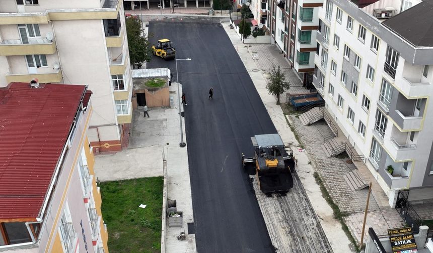 100’den fazla cadde ve sokak sıcak asfaltla kaplanıyor