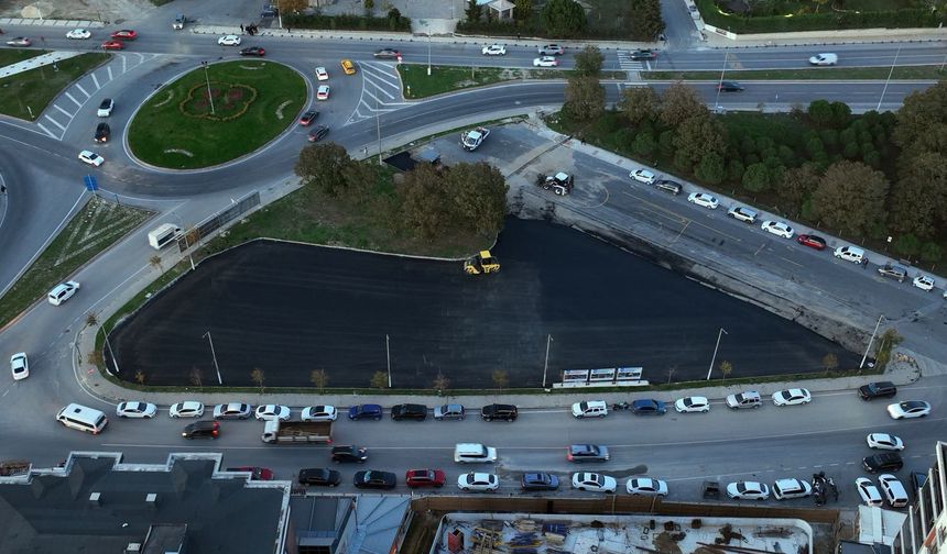 150 araçlık açık otopark